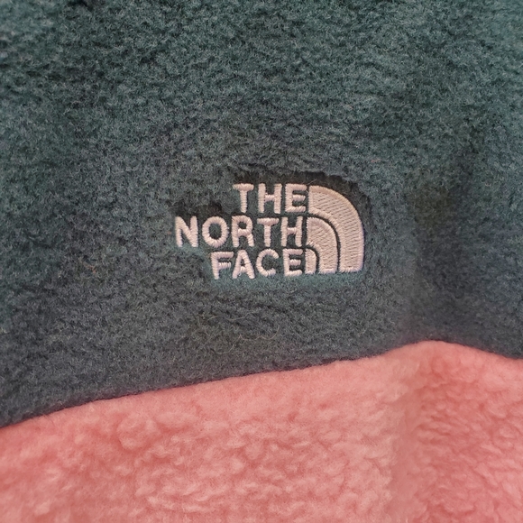 The North Face Girls Fleece Mashup Jacket Snap Light Barbie Pink 14/16 XL NWOT - Picture 6 of 12